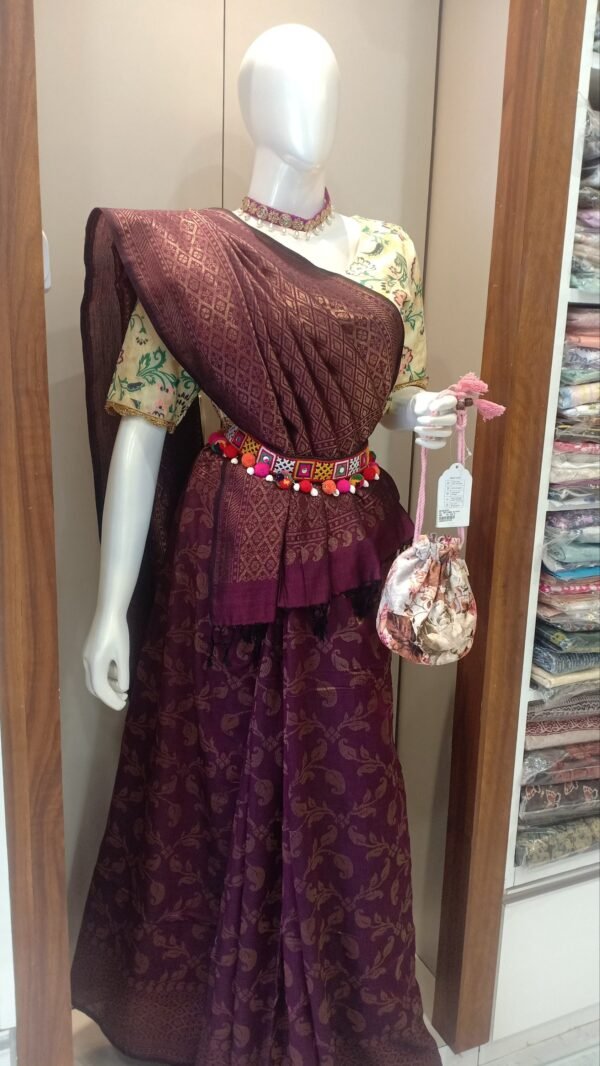 BANARASI SAREE PURPLE